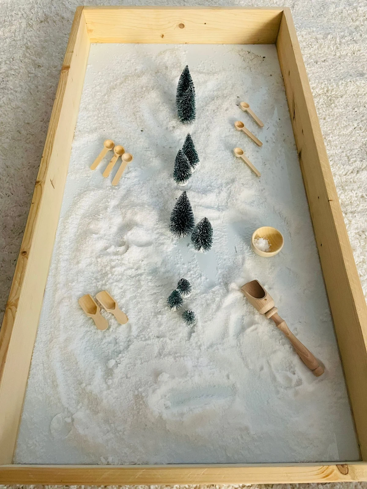 Un piccolo paesaggio invernale da esplorare